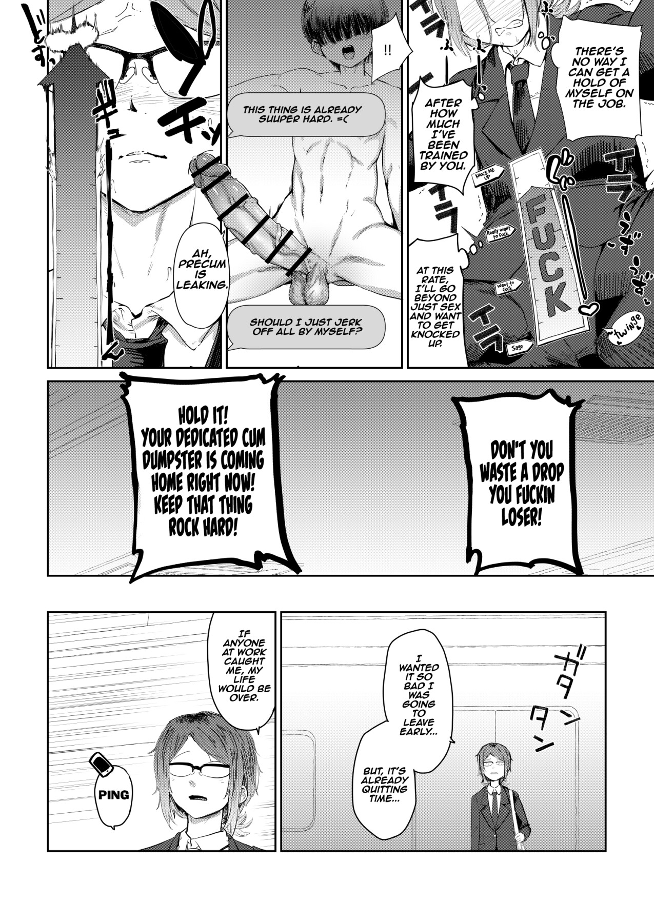 Hentai Manga Comic-Tired office lady vs. a gigolo-Read-9